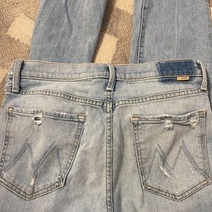 Mother the huffy skimp jeans